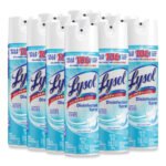 Lysol® Disinfectant Spray, Crisp Linen, 19 oz. Aerosol, 12 Cans - Image 3