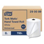 Tork® Advanced Hardwound Roll Paper Towels, White, 700-ft., 6 Rolls - Image 2