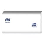 Tork® Premium Multifold Paper Towels, 1-Ply, White, 3000 Towels - Image 3