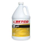 Betco pH7 Floor Cleaner, Lemon Scent, 1 gal Bottle, 4/Carton - Image 3