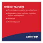 Betco Best Bet Liquid Creme Cleanser, Mint, 32 oz Bottle, 12/Carton - Image 4