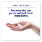 PURELL HEALTHY SOAP Gentle and Free Foam Refill, For ES8 Dispensers, Fragrance-Free, 1,200 mL, 2/Carton - Image 4