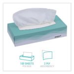 Windsoft Facial Tissue, 2 Ply, White, Flat Pop-Up Box, 100 Sheets/Box, 30 Boxes/Carton - Image 4