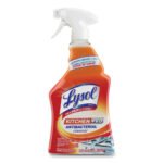 LYSOL Brand Kitchen Pro Antibacterial Cleaner, Citrus Scent, 22 oz Spray Bottle, 9/Carton - Image 2