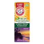 Arm & Hammer Fresh Scentsations Carpet Odor Eliminator, Island Mist, 30 oz Box, 6/Carton