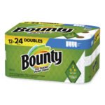 Bounty® Kitchen Paper Towels, 2-Ply, 90 Sheet Roll, 12 Rolls - Image 4