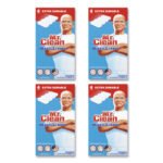 Mr. Clean Magic Eraser Extra Durable, 4.6 x 2.4, 0.7" Thick, White, 4/Box, 8 Boxes/Carton