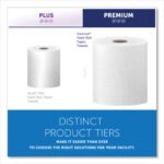 Kleenex Hard Roll Paper Towels with Premium Absorbency Pockets, 1-Ply, 8" x 600 ft, 1.75" Core, White, 6 Rolls/Carton - Image 3