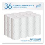 Scott® Small Core High Capacity Toilet Paper, 2-Ply, 1100 Sheets, 36 Rolls - Image 2