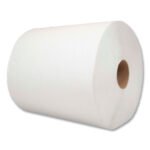 Boardwalk Hard Wound Towel, 1 Ply, 8" x 700 ft, White, 6/Carton - Image 3