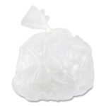 Inteplast Group High-Density Commercial Can Liner Value Pack, 30 gal, 11 mic, 30" x 36", Clear, Interleaved Roll, 25 Bags/Roll, 20 Rolls/CT - Image 4