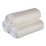 Inteplast Group High-Density Commercial Can Liner Value Pack, 60 gal, 14 mic, 43" x 46", Clear, Interleaved Roll, 25 Bags/Roll, 8 Rolls/CT - Image 3