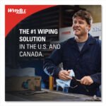 WypAll L40 Towels, Jumbo Roll, 12.5 x 12.2, White, 750/Roll - Image 2