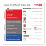 WypAll L40 Towels, 1/4 Fold, 12.5 x 12, White, 56/Box, 18 Packs/Carton - Image 4