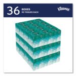 Kleenex Boutique White Facial Tissue for Business, Pop-Up Box, 2-Ply, 90 Sheets/Box, 36 Boxes/Carton - Image 3