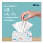 Kleenex Boutique Anti-Viral Facial Tissue, 3-Ply, White, Pop-Up Box, 60 Sheets/Box, 3 Boxes/Pack, 4 Packs/Carton - Image 4