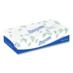 Surpass Facial Tissue for Business, 2-Ply, White, Flat Box, 100 Sheets/Box, 30 Boxes/Carton - Image 2