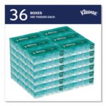 Kleenex White Facial Tissue for Business, 2-Ply, White, Pop-Up Box, 100 Sheets/Box, 36 Boxes/Carton - Image 4