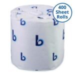 Boardwalk® Standard Toilet Paper, 2-Ply, 400 Sheets, 96 Rolls