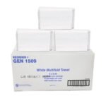 GEN® Multifold Paper Towels, 1-Ply, White, 4000 Towels