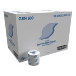 GEN® Standard Toilet Paper, 2-Ply, 420 Sheets, 96 Rolls