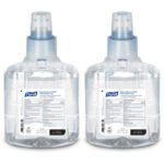 PURELL Advanced Hand Sanitizer Green Certified Foam Refill, For LTX-12 Dispensers, 1,200 mL, Fragrance-Free, 2/Carton