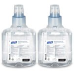 PURELL Advanced Hand Sanitizer Foam, For LTX-12 Dispensers, 1,200 mL Refill, Fragrance-Free, 2/Carton