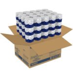 Georgia Pacific Professional Angel Soft ps Ultra 2-Ply Premium Bathroom Tissue, Septic Safe, White, 400 Sheets/Roll, 60/Carton