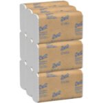 Scott Multi-Fold Towels, Absorbency Pockets, 1-Ply, 9.2 x 9.4, White, 250 Sheets/Pack