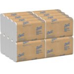 Scott Essential Multi-Fold Towels, 1-Ply, 8 x 9.4, White, 250/Pack, 16 Packs/Carton