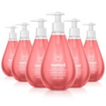 Method Gel Hand Wash, Pink Grapefruit Scent, 12 oz, 6/Carton