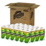 Bounty® Kitchen Paper Towels, 2-Ply, 90 Sheets - Double Roll, 24 Rolls