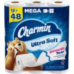 Charmin® Ultra Soft Standard Toilet Paper, 2-Ply, 224 Sheets, 12 Rolls