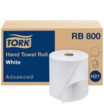 Tork® Advanced Hardwound Roll Paper Towels, White, 800-ft., 6 Rolls
